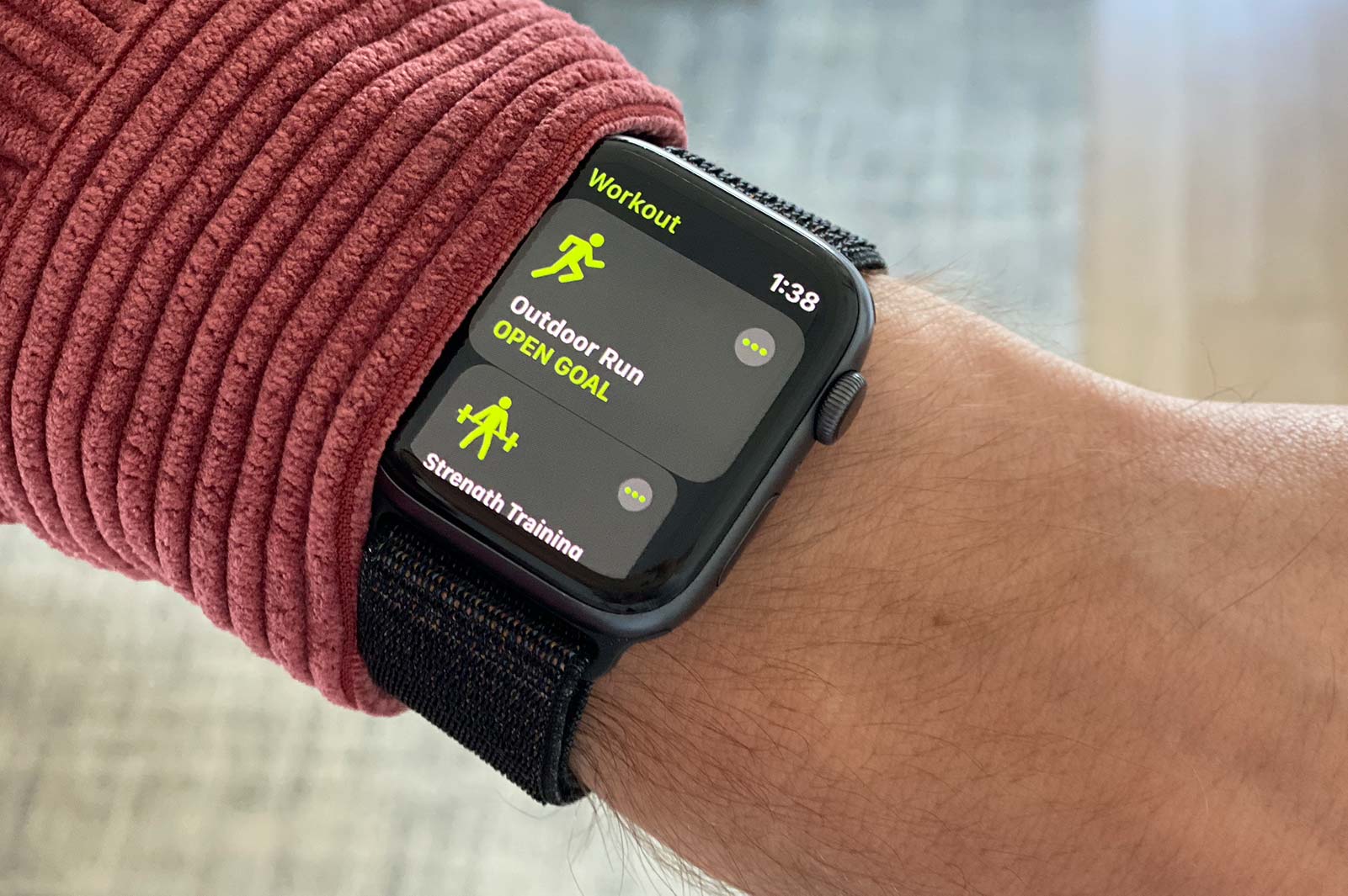 Strength training on apple watch series shops 4