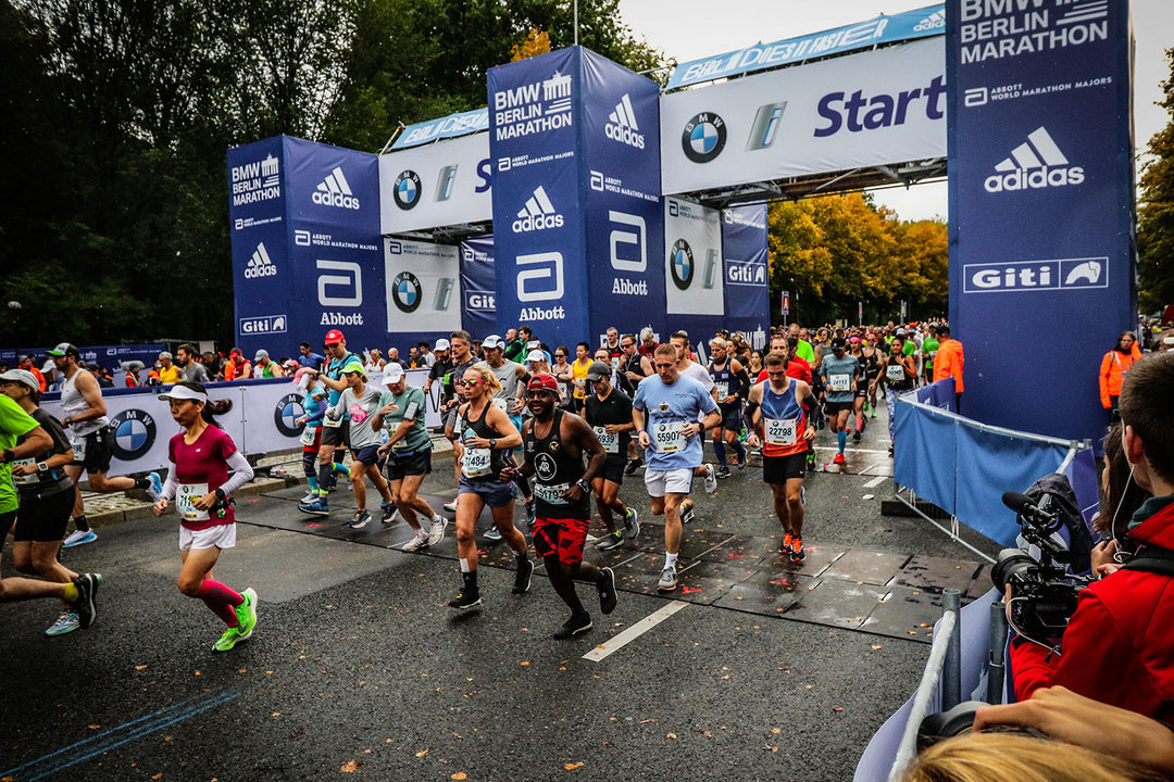 Berlin Marathon review: Start line, Berlin Marathon review: race photos, Berlin Marathon review: course